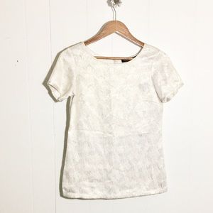 The Limited Metallic Gold Top